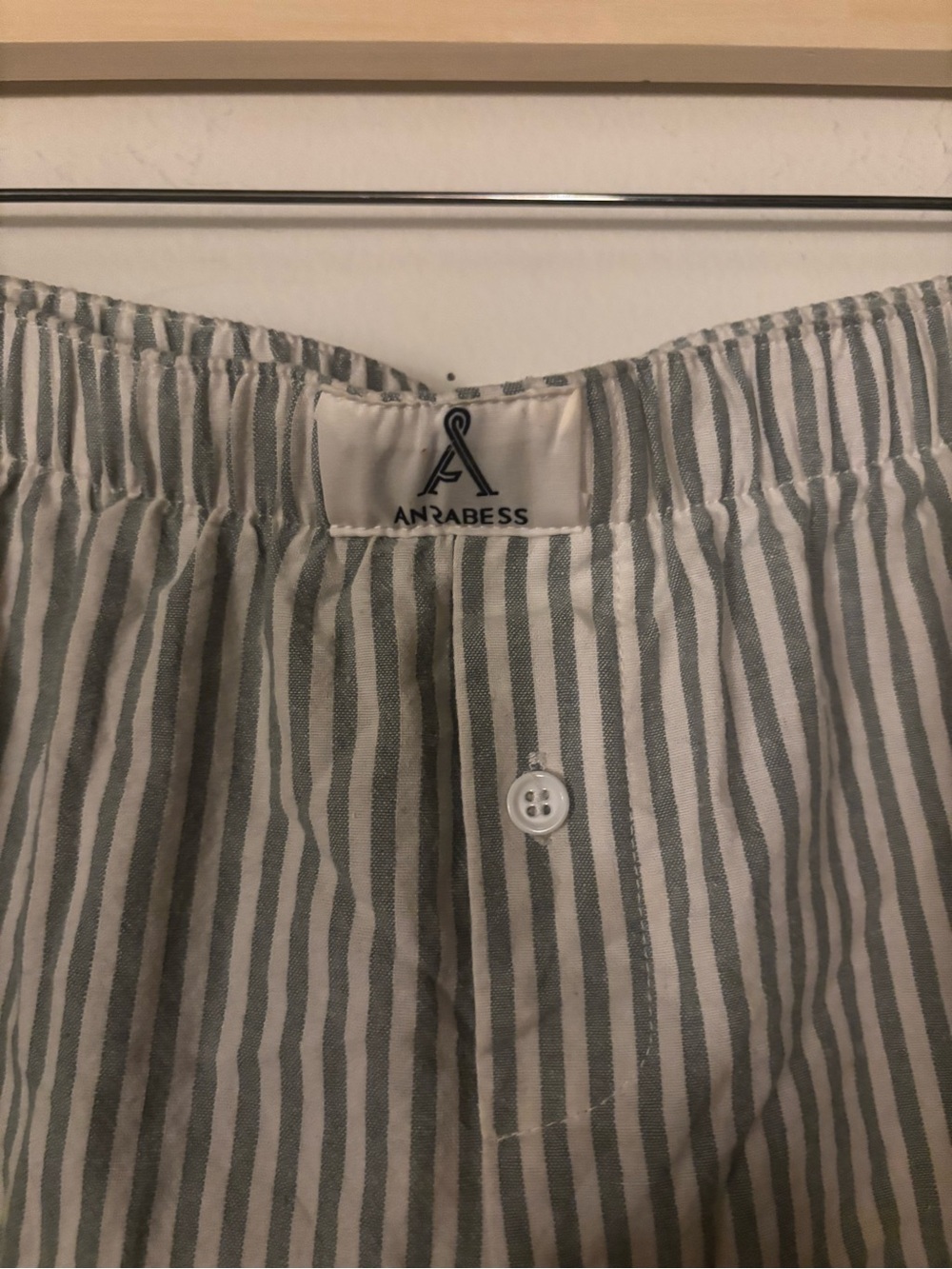 Women's Save Green Stripe Cotton Boxers - Picture 6 of 6
